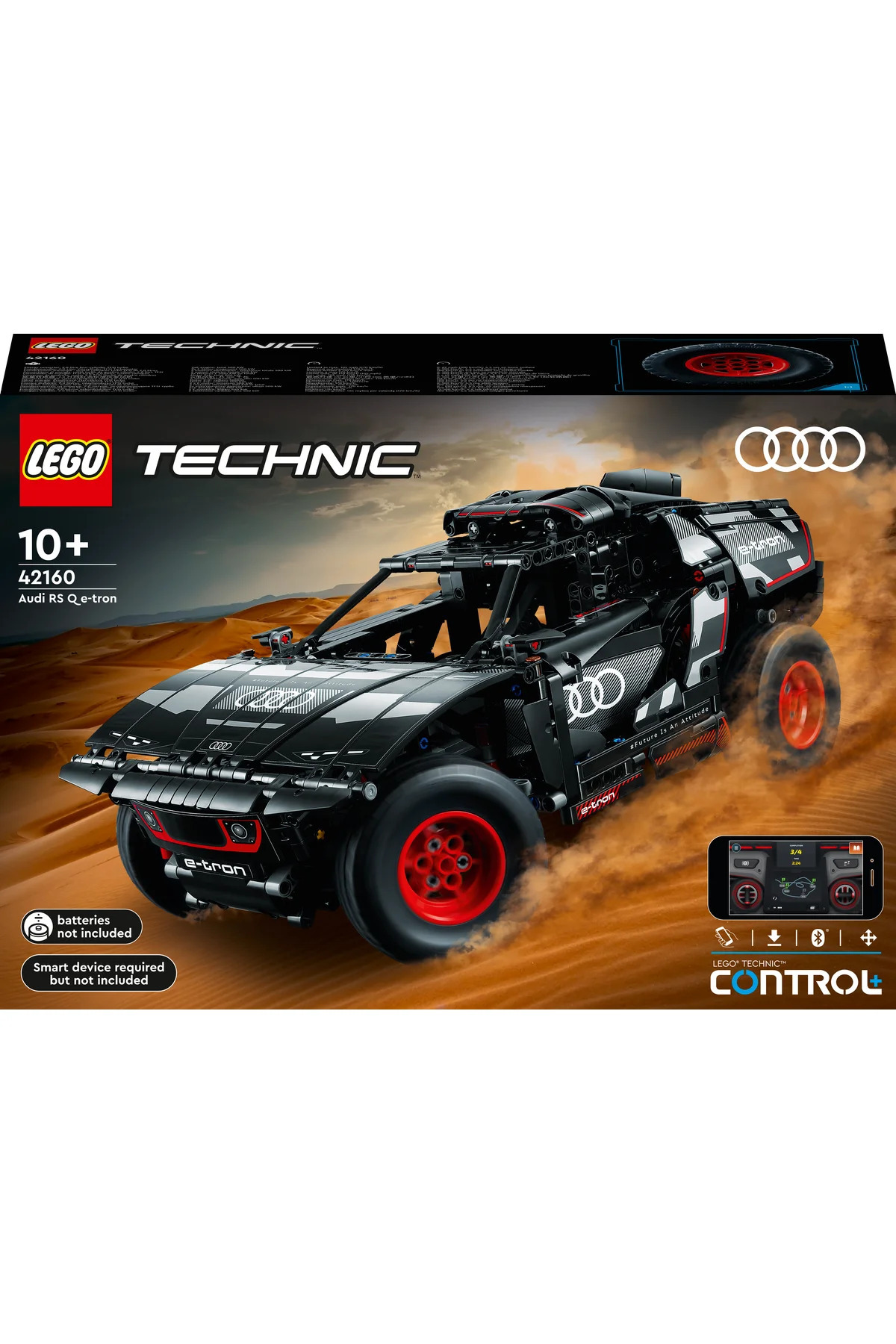 ® Technic Audi RS Q e-tron 42160 - مجموعه ساختمانی خلاقانه اسباب بازی برای کودکان 10 سال به بالا (914P)