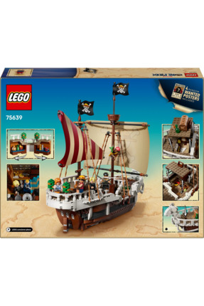 ® ONE PIECE Going Merry Korsan Gemisi 75639 - 10+ Çocuklar için Yaratıcı Oyuncak Yapım Seti (1376) Image 3