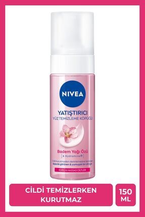 Yatıştırıcı Yüz Yıkama Köpüğü 150ml, Kuru ve Hassas Cilt, Nemlendirici,Derinlemesine Yüz Temizleyici Image 0
