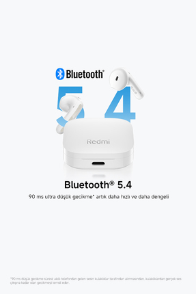 Redmi Buds 6 Active Pembe Kulakiçi Kulaklık- ANC Gürültü Engelleme BT 5.4 TWS (Xiaomi TR Garantili) Image 10