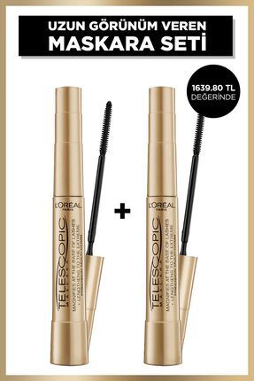 Telescopic Siyah Maskara 2'li Set Image 0