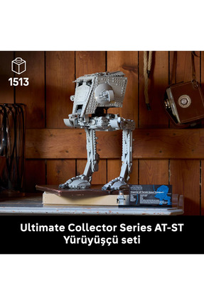 ® Star Wars™ AT-ST™ Walker 75417 - Yetişkinler için Koleksiyonluk Model Yapım Seti (1513P) Image 4