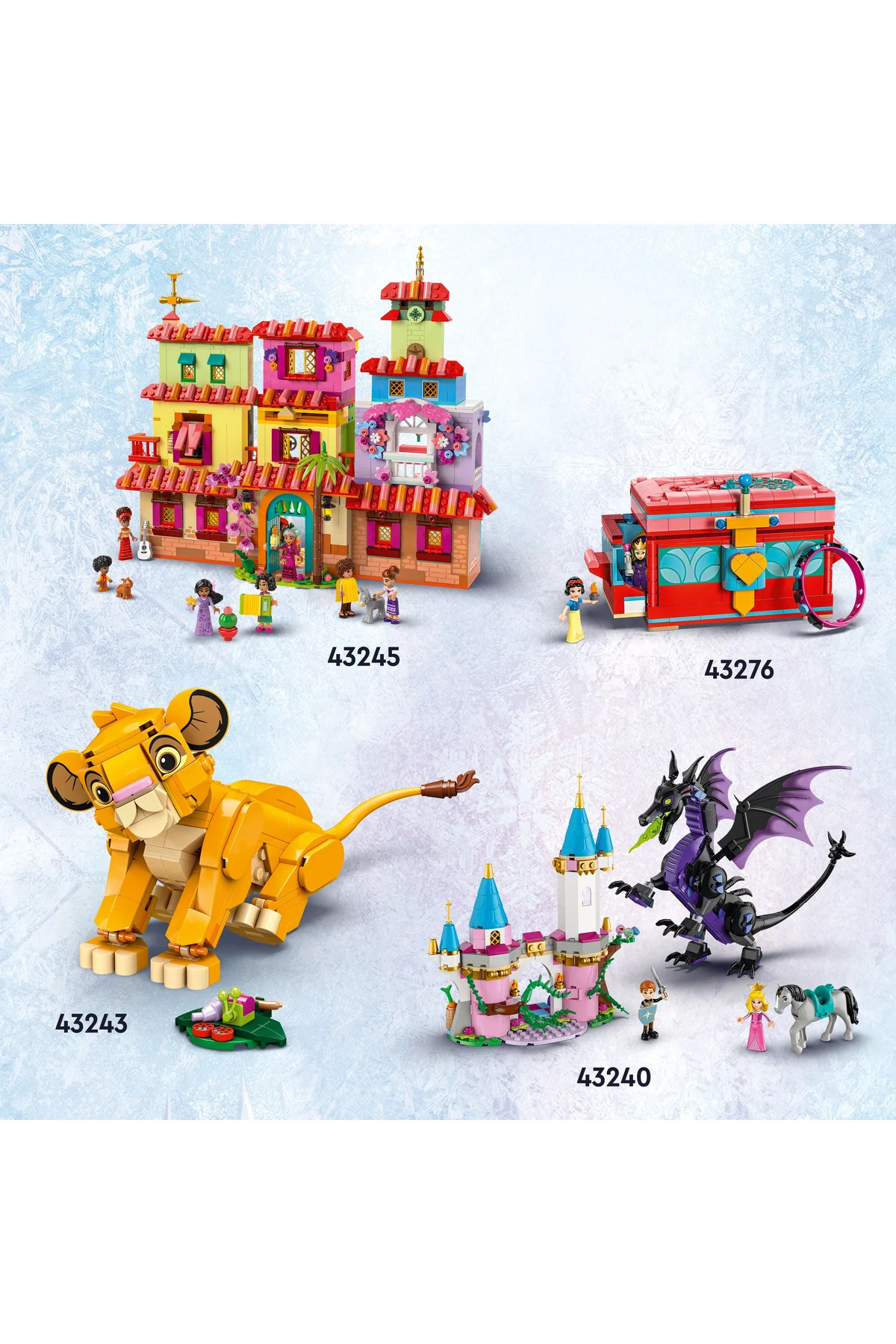 ® ǀ Disney Princess Elsa's Ice Palace 43244 - 6+ ست ساختمان اسباب بازی (630 قطعه)