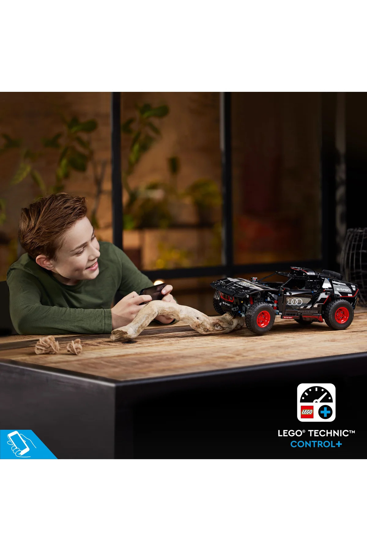 ® Technic Audi RS Q e-tron 42160 - مجموعه ساختمانی خلاقانه اسباب بازی برای کودکان 10 سال به بالا (914P)