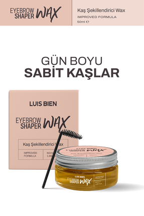 Laminasyon Etkili Kaş Sabitleyici Wax 50 ml – Trichogen & Hint Yağı, Kalıntı Bırakmaz Image 6