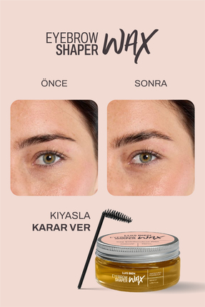 Laminasyon Etkili Kaş Sabitleyici Wax 50 ml – Trichogen & Hint Yağı, Kalıntı Bırakmaz Image 3