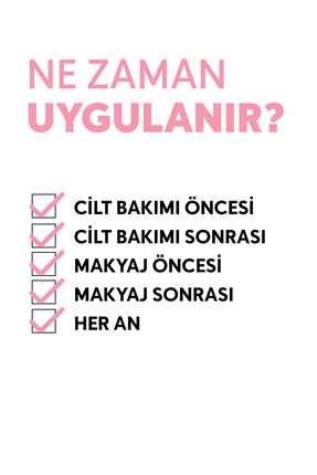 Nemlendirici Aydınlatıcı Yüz Spreyi | Peptit Face Mist | Ektoin Hyaluronik Asit | Tüm Cilt Tipleri Image 3