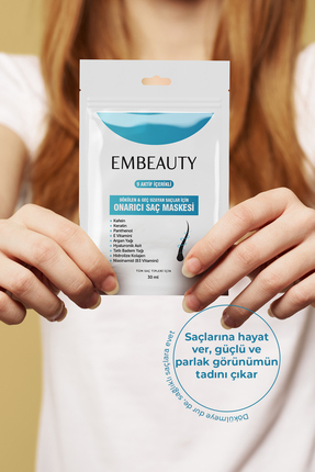 9 Aktifli Aşırı Yıpranmış Ve Dökülen Saçlar Için Hızlı Saç Uzatan Besleyici Onarıcı Saç Maskesi Image 4