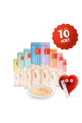 Krema Kedi Ödül Maması 14gr (10 Adet) (Karışık Çeşitli) Image 0