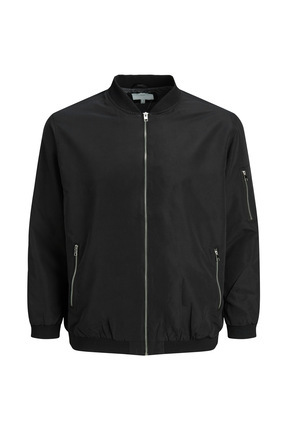 JJERUSH BOMBER NOOS PLS Siyah Erkek Ceket Image 1