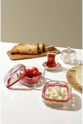 96887 Plus Silikon Contalı Kapaklı Saklama Kabı Seti 395 Cc 6 Adet Image 1