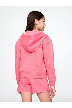 Kız Çocuk Pembe V-frch Ft Logo Fz Sweatshirt 746744001-Pembe Image 3
