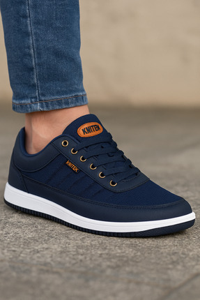 Unisex Bağcıklı Günlük Nefes Alabilen Rahat Voltex Hafif Sneaker Yürüyüş Casual Spor Ayakkabı Image 0