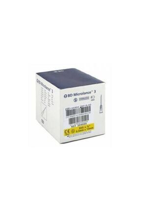 Mezoterapi Iğne Ucu30g 0,3 X 13mm-prp sarı lğne ucu-100 adet orjinal Image 0