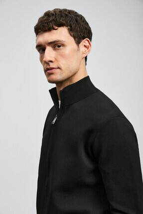 Enrico Siyah Erkek Hırka 112100071 Image 2