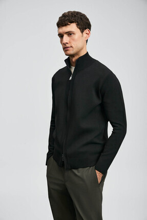 Enrico Siyah Erkek Hırka 112100071 Image 1