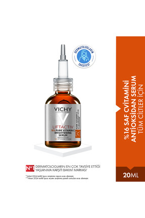 Liftactiv %16 Saf C Vitamini Antioksidan Serum 20 ml - Tüm Cilt Tipleri İçin Image 0