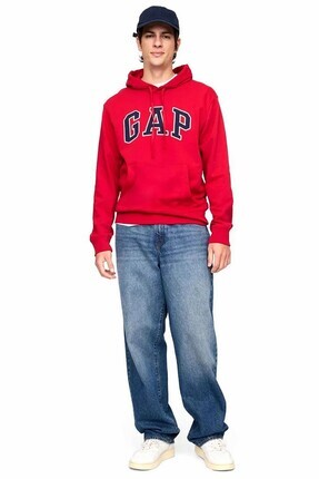 Erkek Kirmizi Sweatshırt (Model Kodu: 868460007 ) Image 3