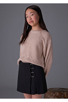 Siyah Kız Çocuk Şort Etek 7907 Image 0