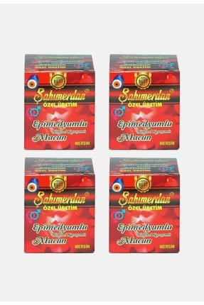 Şahımerdan 4X240 Gr Propolis Ginsengli Bitkisel Karışımlı Mesir Epimedyümlü1 Kuvvet Macun Image 0