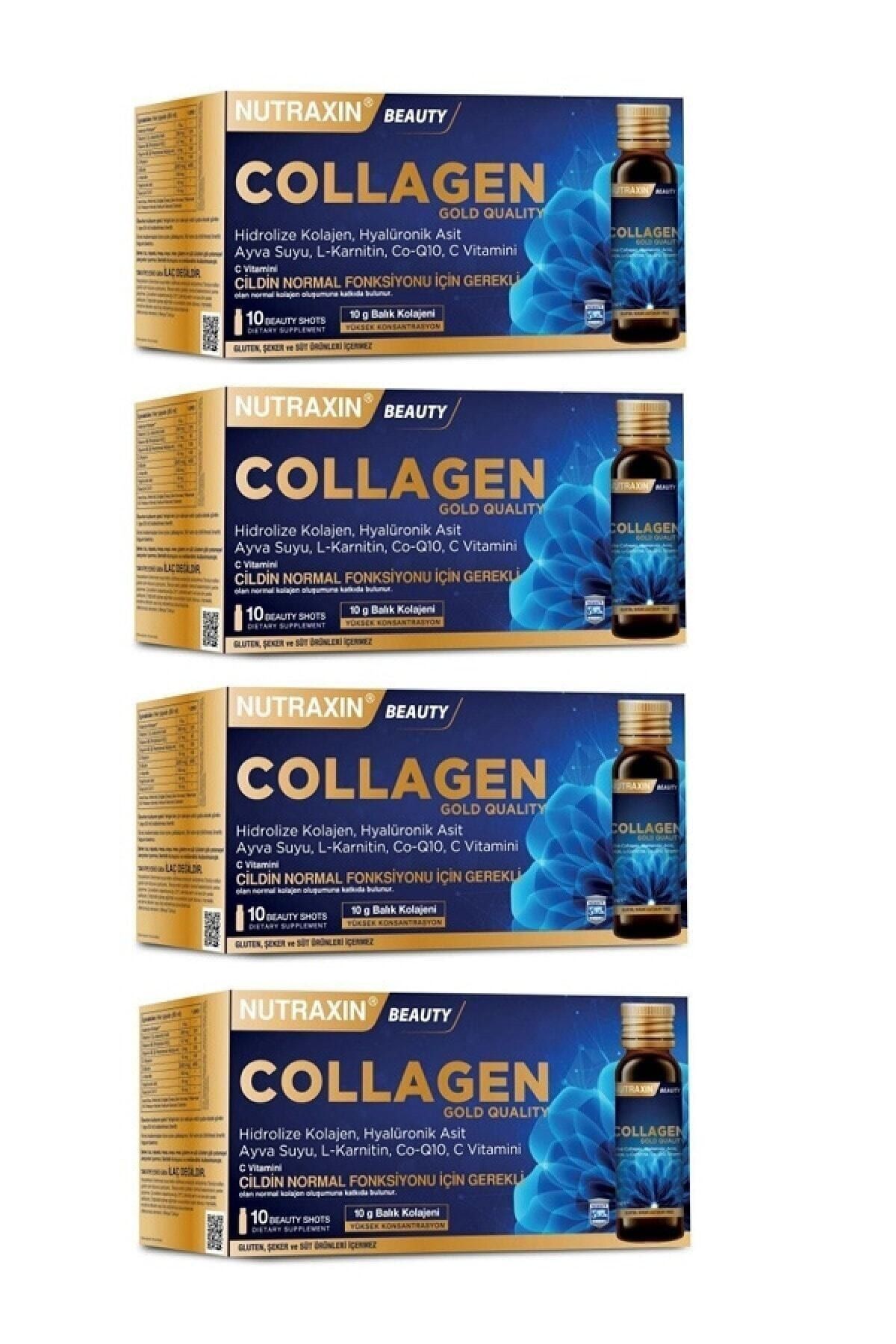 Nutraxin C Vitamin Içeren Kolajen 10*50 Ml 4 Adet
