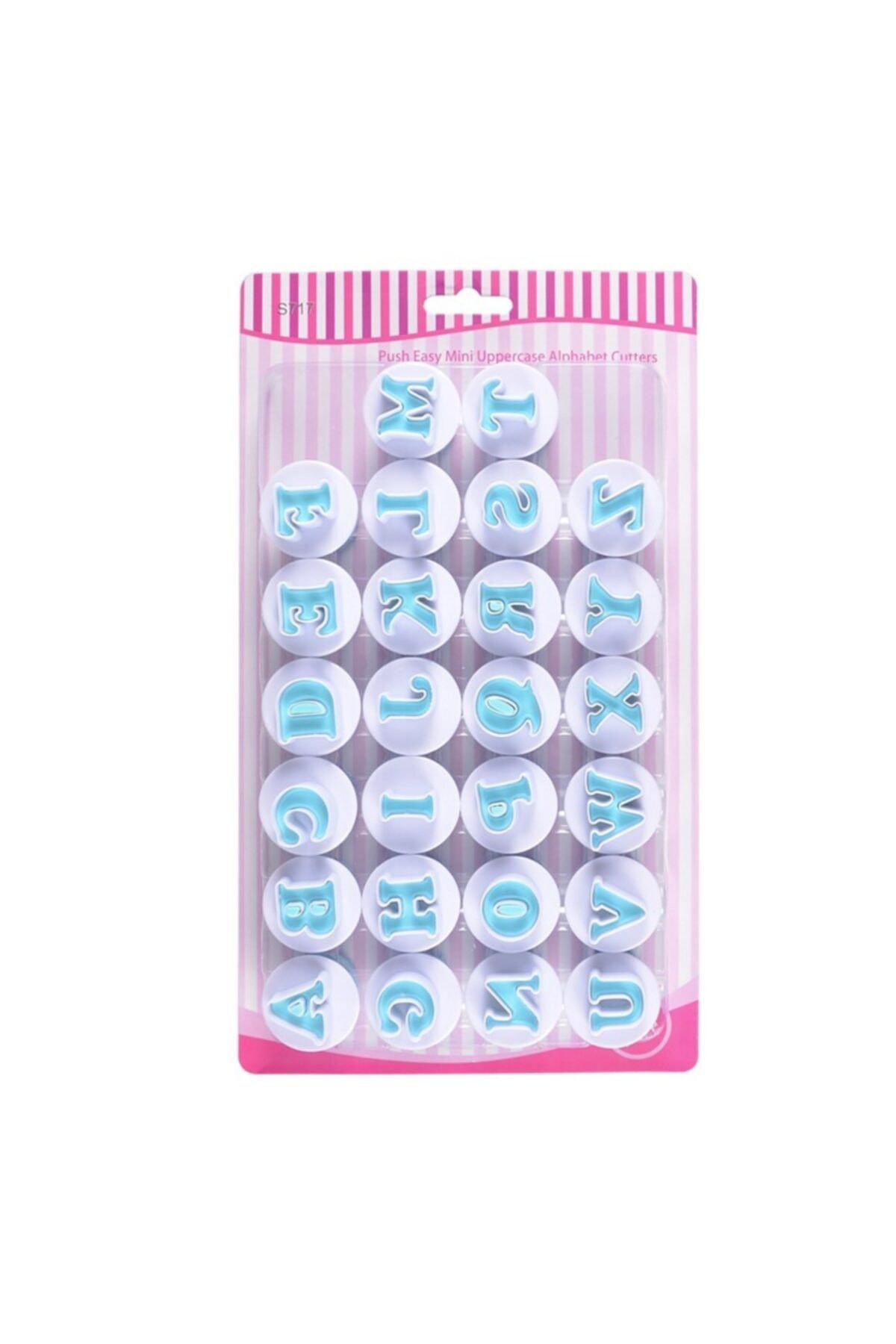 Adana Pasta Malzemeleri B9990 Basmalı Büyük Harf Set Bt-0215d