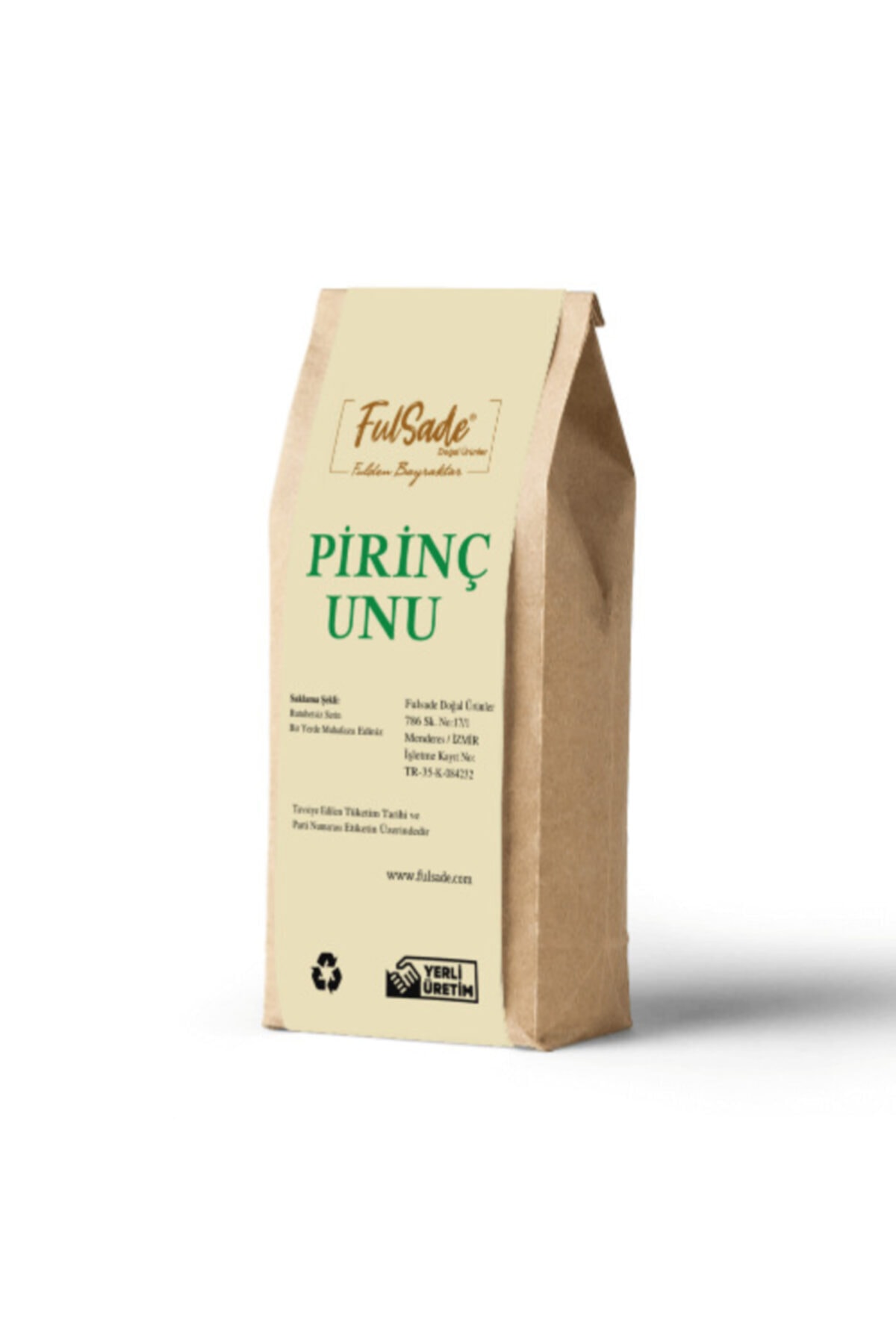 Fulsade Pirinç Unu / Gluten Içermez / 250 Gr