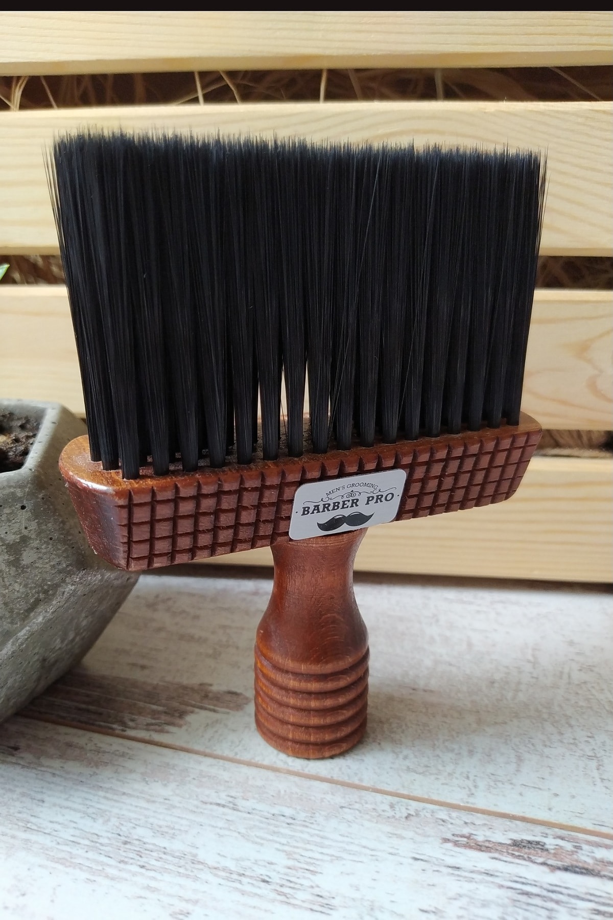 Nano Absolute Ense Fırçası Saplı Ahşap G-554 Elsevkozmetik