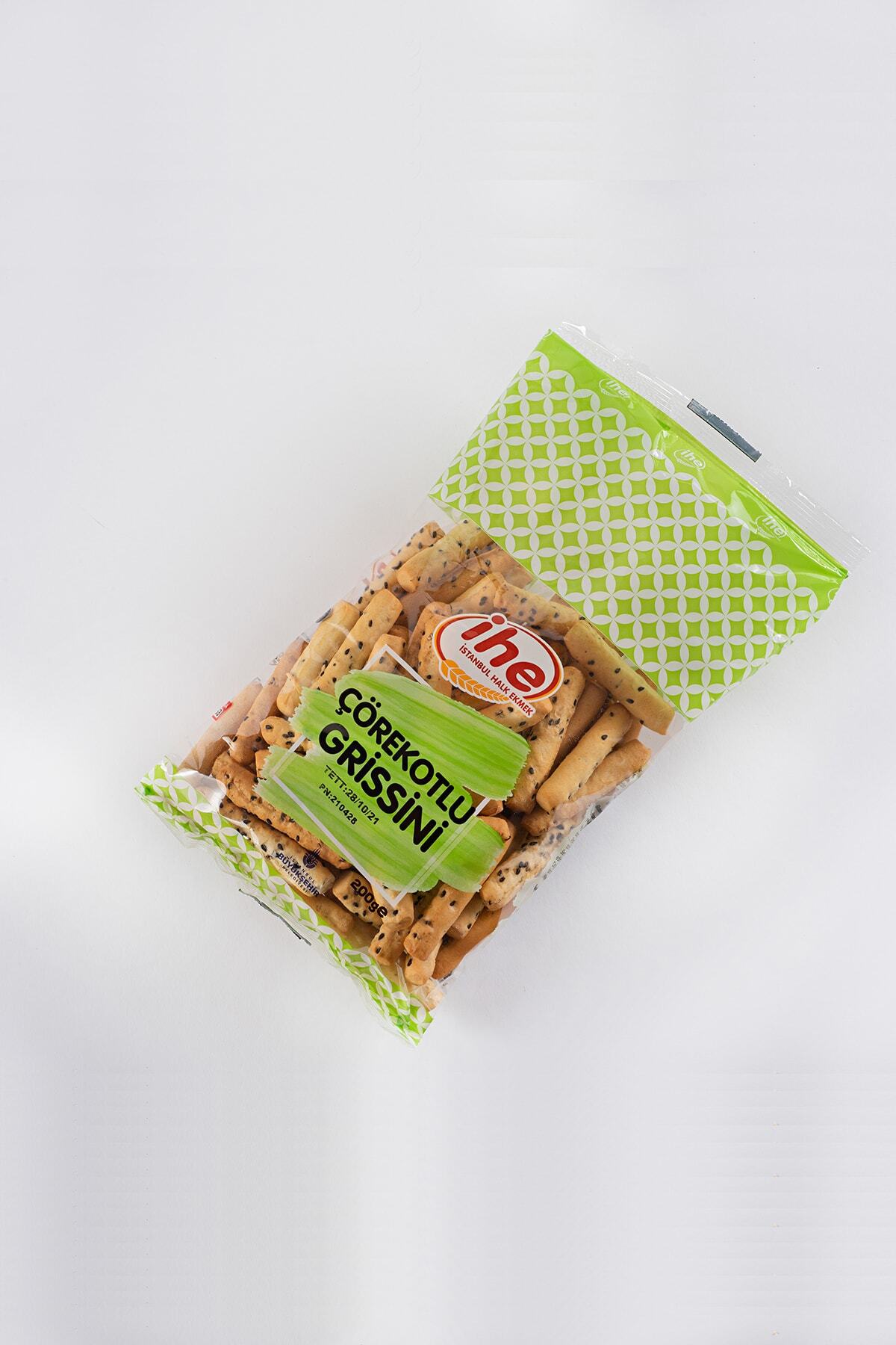İhe Çörekotlu Grissini 200 G (3 Adet)