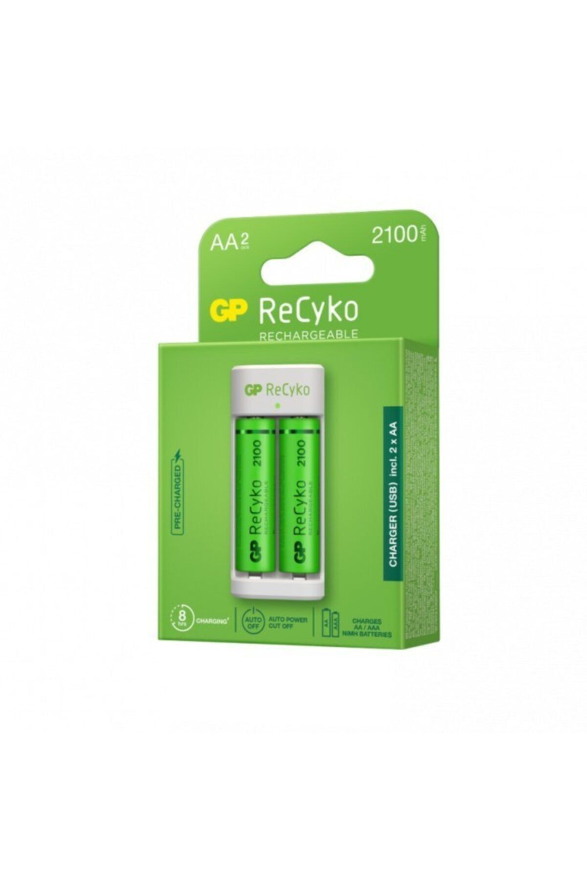 GP E211 210aahcmtb 2b2 2x2100mah Pil Ve Şarj Cihazı