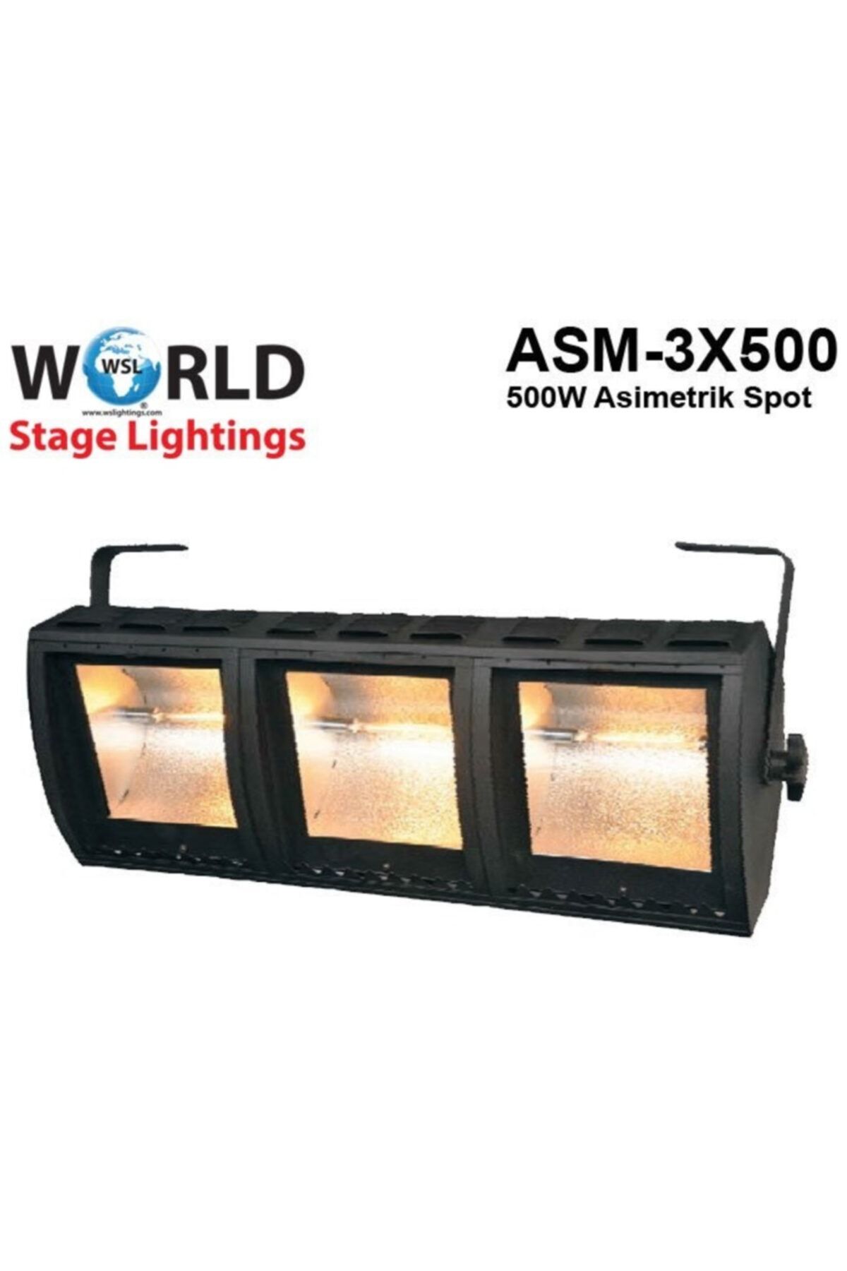 10 Crosby Asimetrik 3x500w Reflektör Gölge Kırıcı