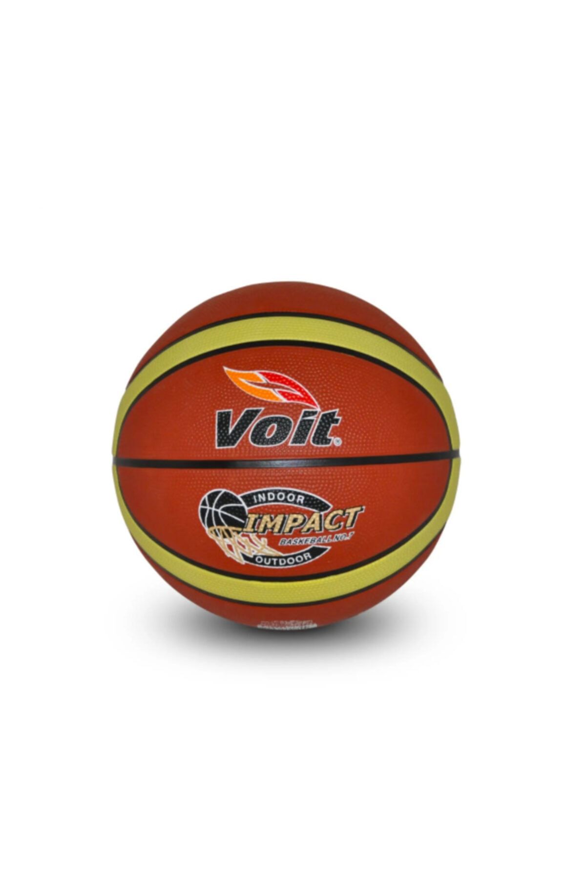 Voit Basketbol Topu - 7 Numara - Kahverengi - Impact Voıt
