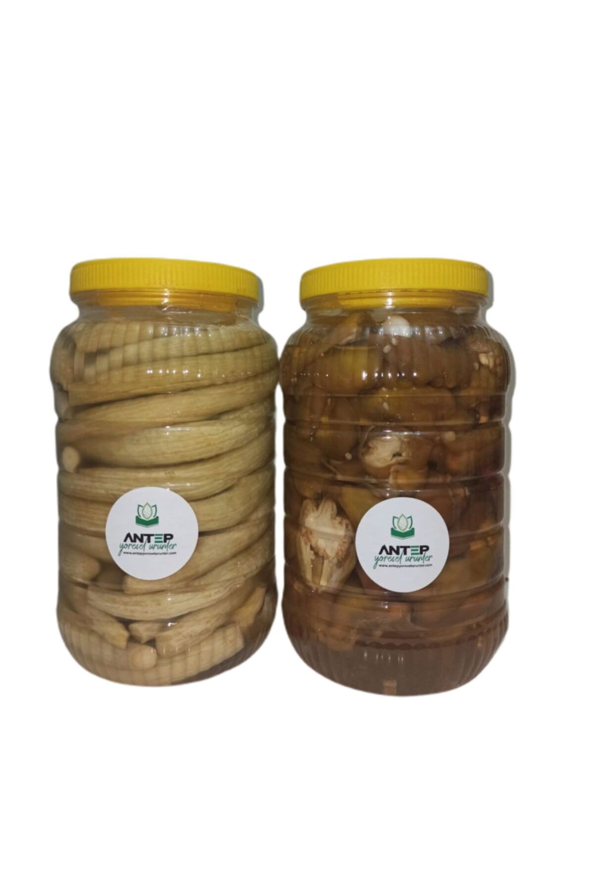 Antep Yöresel Ürünler Ev Yapımı Ikili Turşu 3 lt Acur+ 3lt Biber
