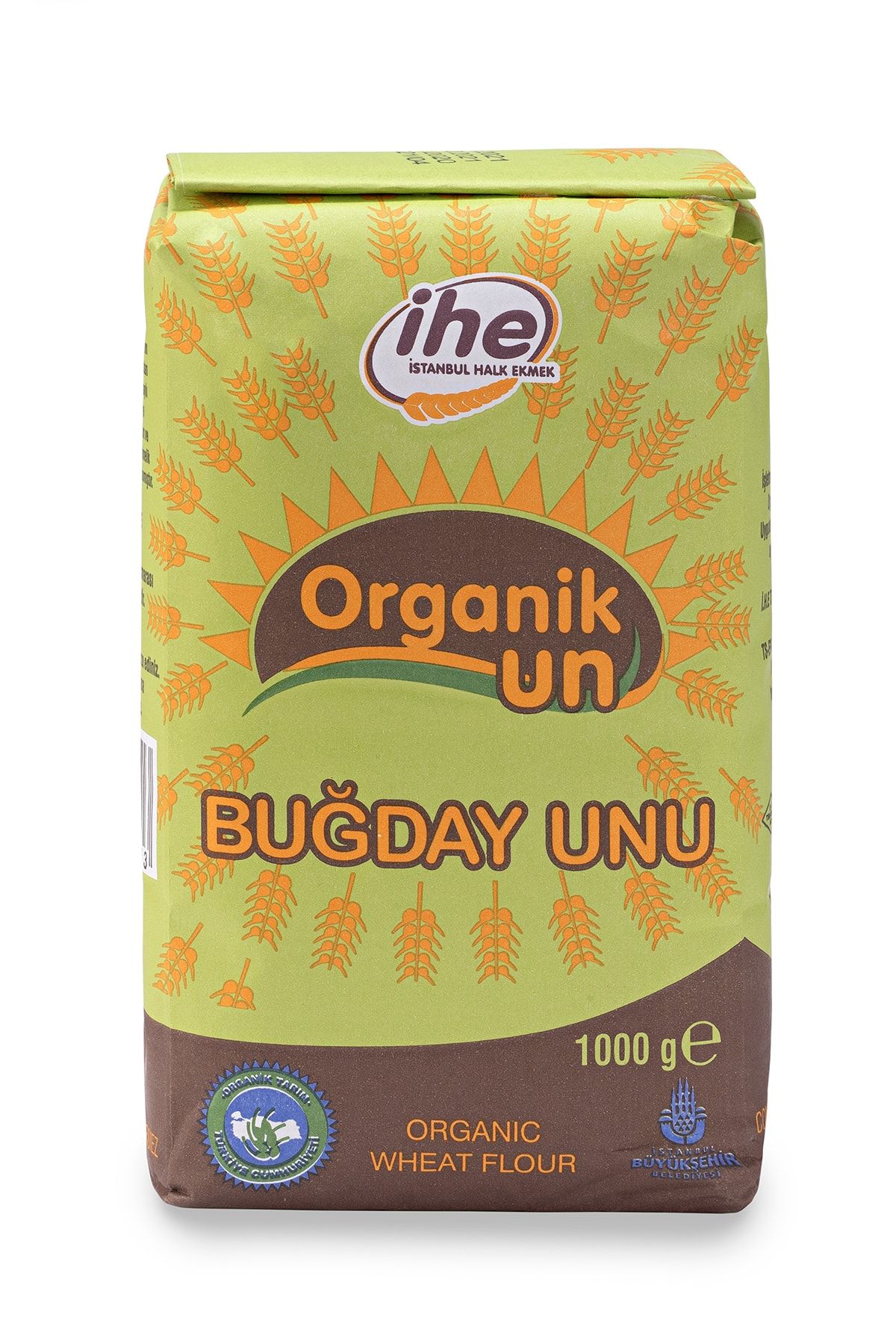 İhe Organik Buğday Unu 1000 gr 6 Adet