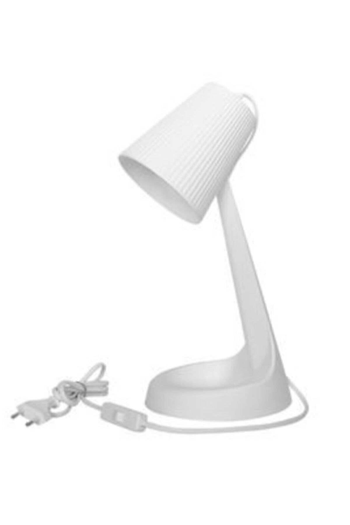 Zita Genç Çocuk Kitap Okuma Çalışma Masa Lambası Beyaz Renk 5w Beyaz Led Ampul