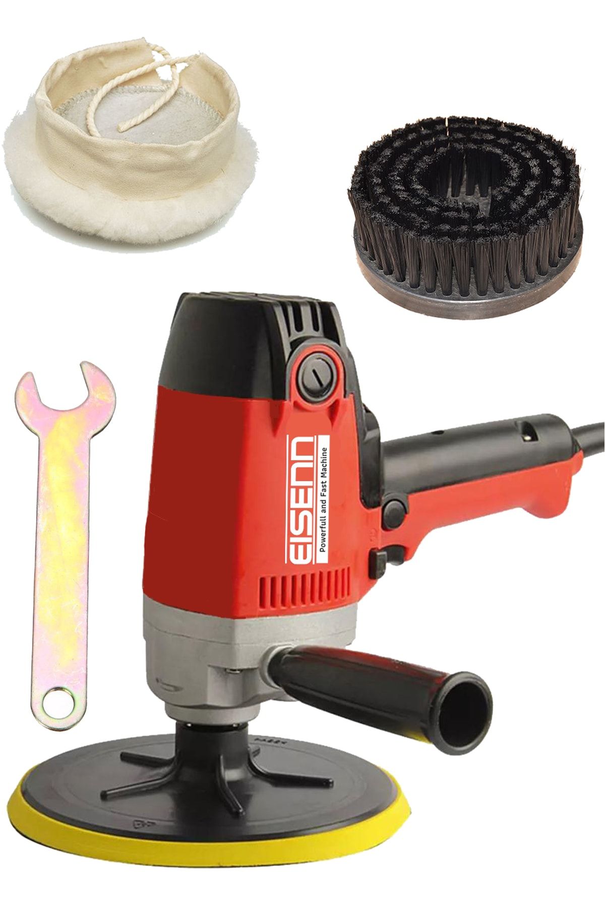 Eisenn Germany Technology Carpro 3600 W 6 Kademeli Polisaj Koltuk Yıkama Zımpara Makinası