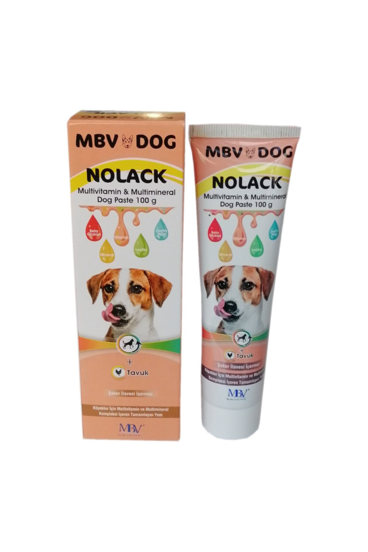 MBV İLAÇ Mbv Dog Nolack Multivitamin Multimineral Dog Paste 100 gr