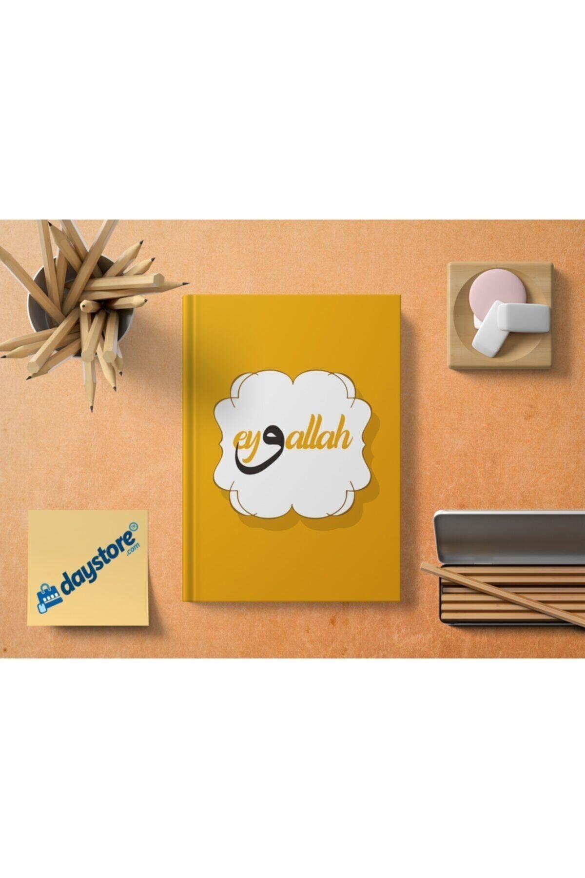 daystoretr Eyvallah Sarı Kapak Not Defterim