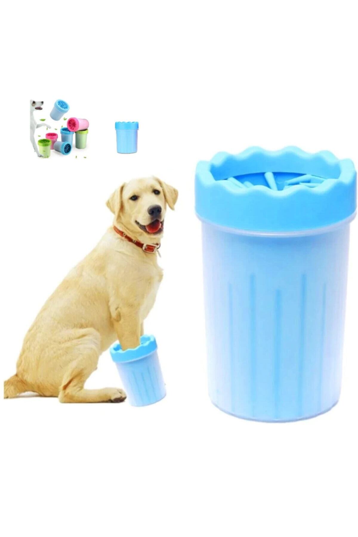 Fillikutum Büyük Boy Köpek Pati Temizleme Ve Yıkama Bardağı Mavi