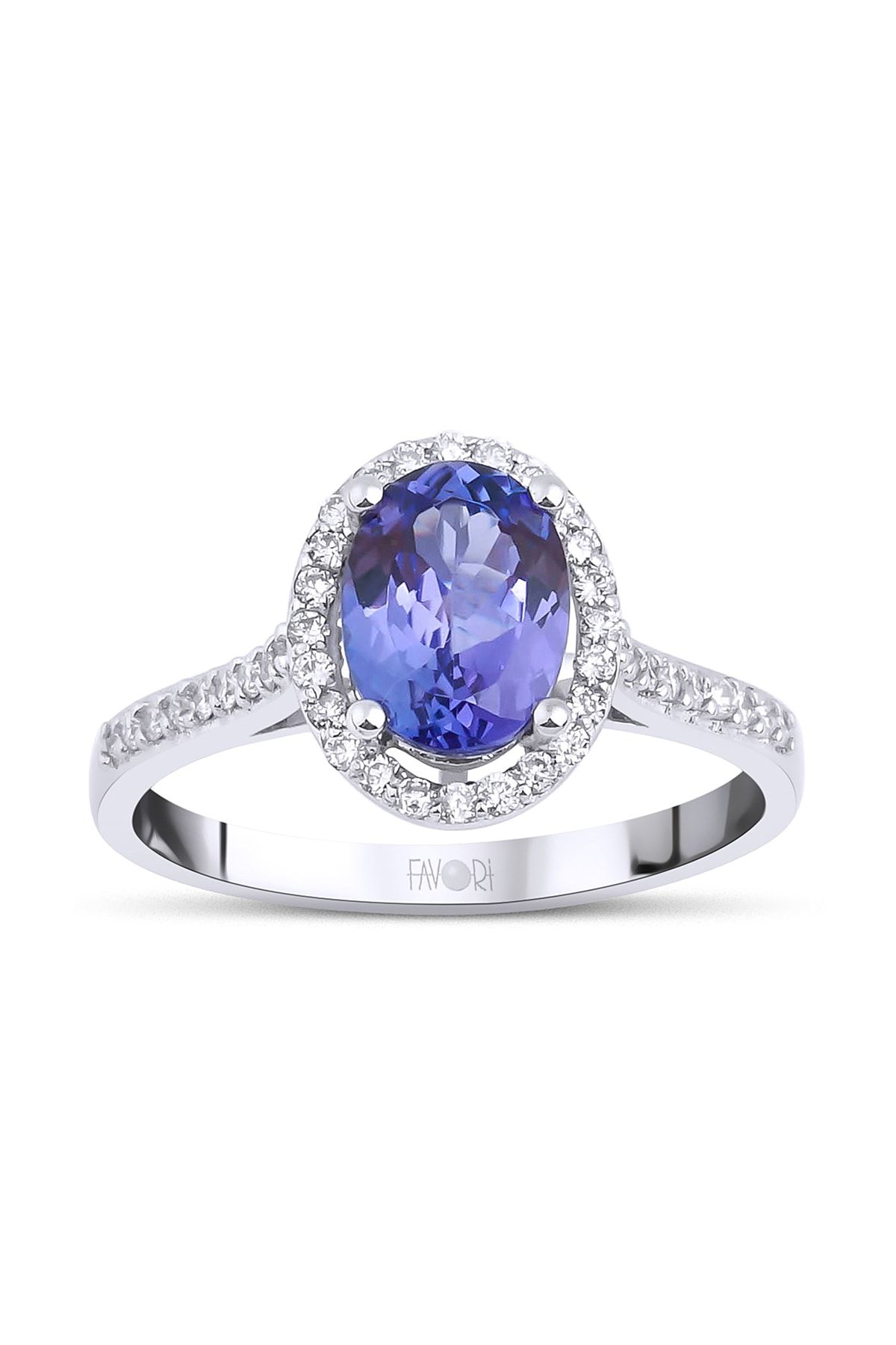 Cenova Kuyumculuk 0.84 Ct Tanzanit - 0.22 Ct Pırlanta Yüzük