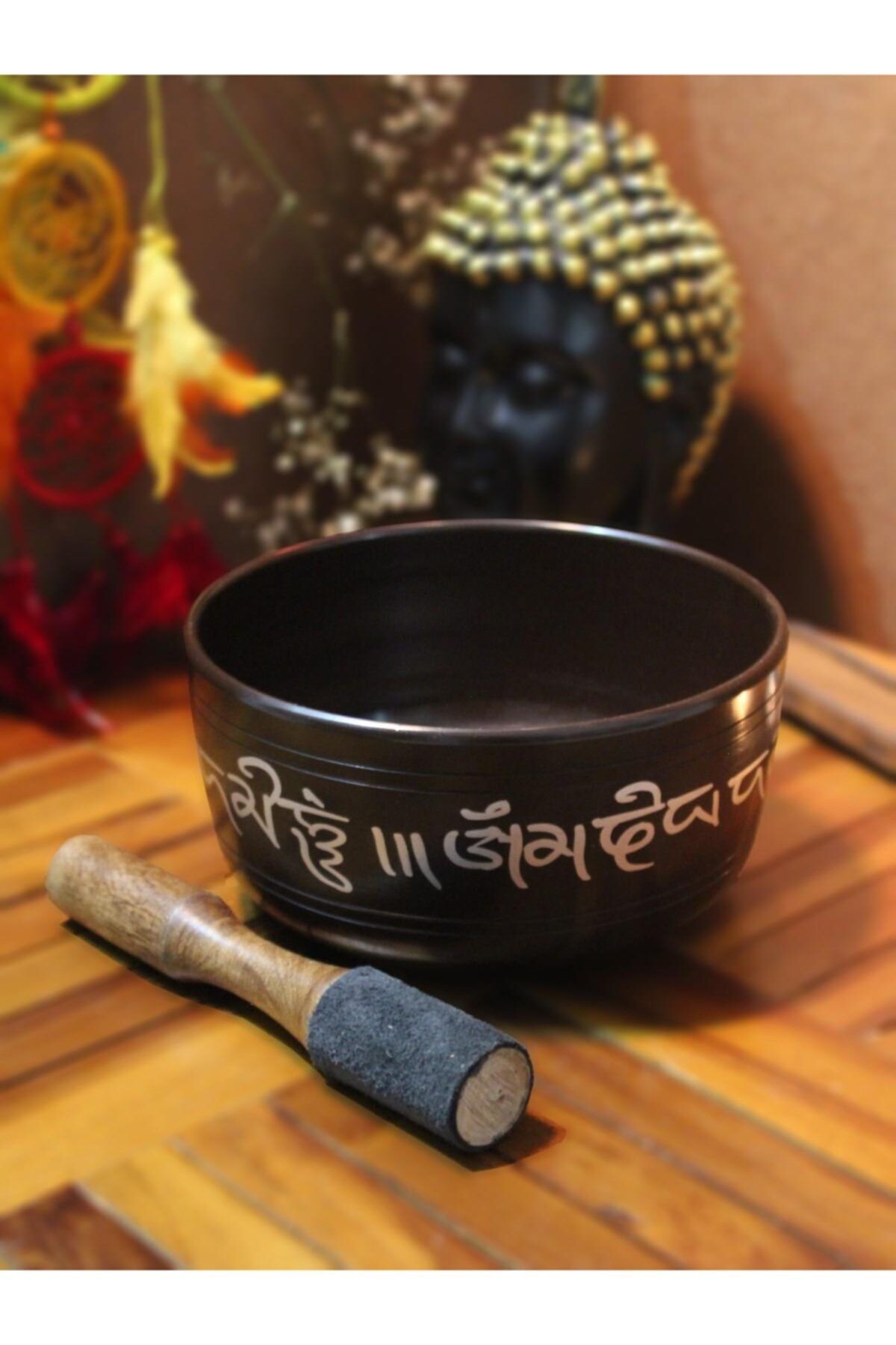 duhan ticaret Siyah Meditasyon Çanı Yoga Çanı Tibet Çanağı Singing Bowl