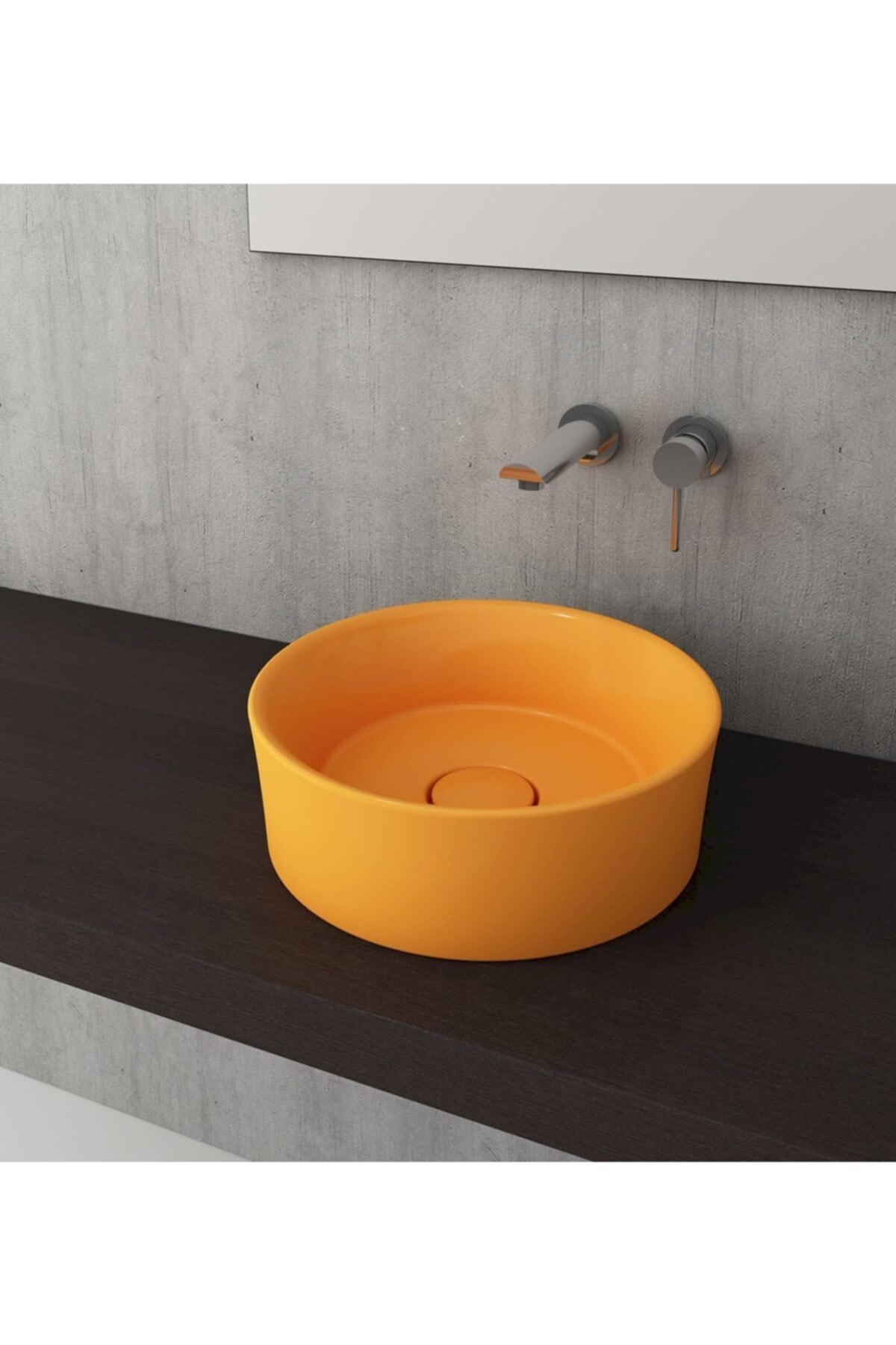 Bocchi Vessel Yuv.çanak Lav. 38 Cm - P.mandalina Sarısı