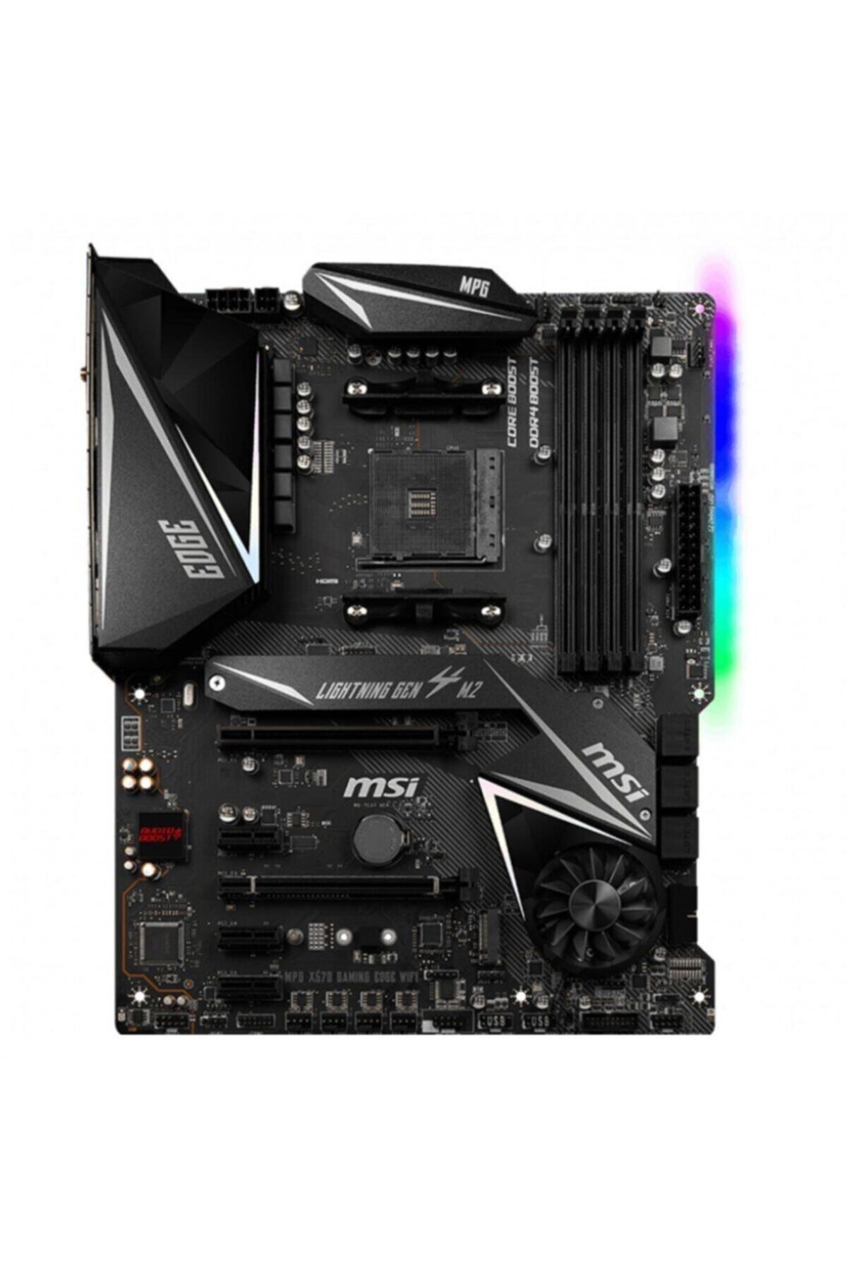 MSI Mpg X570 Gamıng Edge Wıfı X570 4xddr4 Hdmı 2xm.2 1xglan Usb3.1 Am4 Anakart
