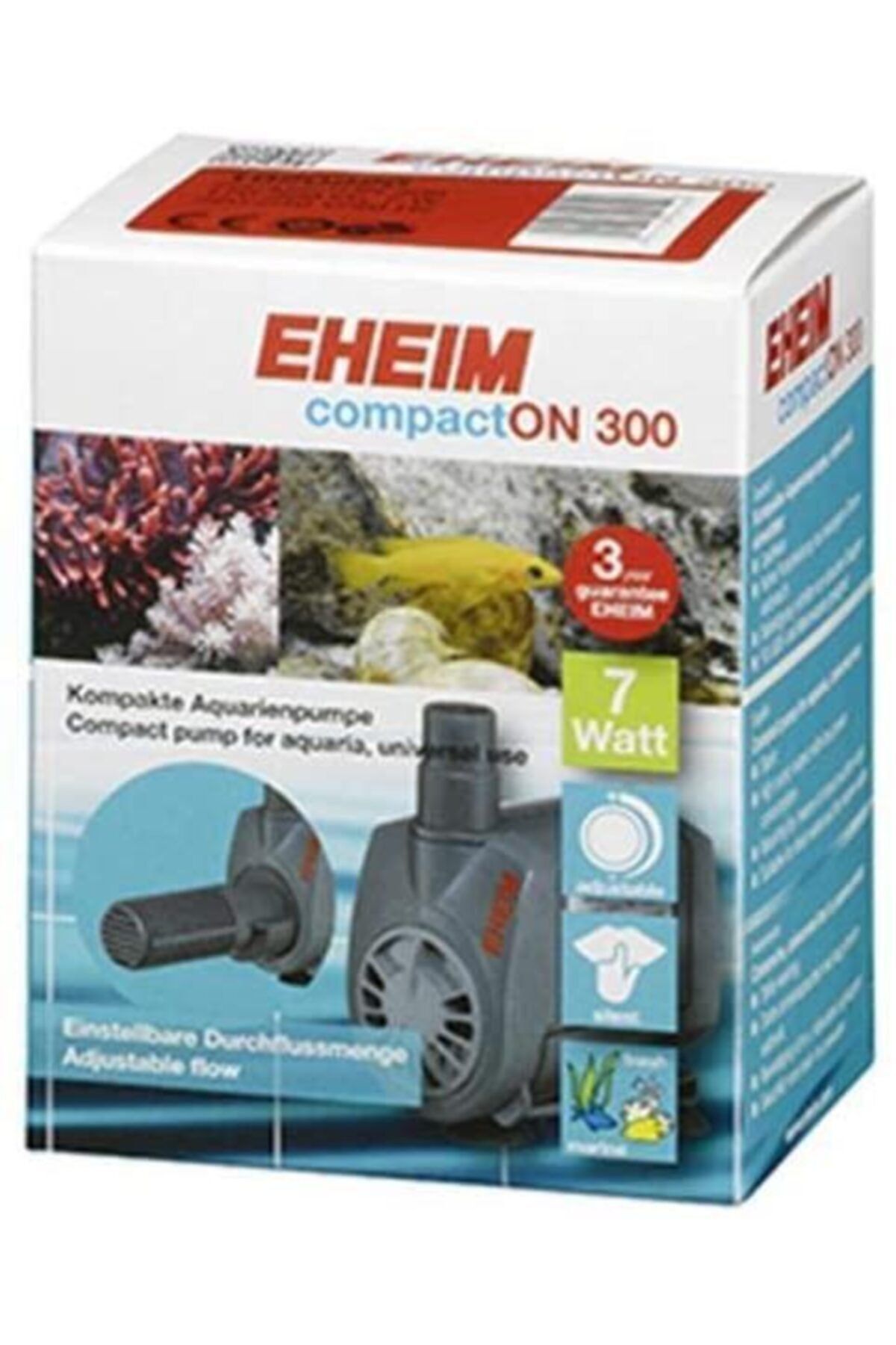 Eheim Compact On 300 Kafa Ve Sirkülasyon Motoru