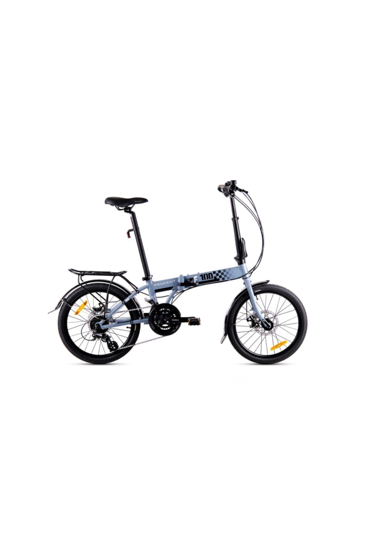 Peugeot F10 D 20 Jant Katlanır Bisiklet Siyah