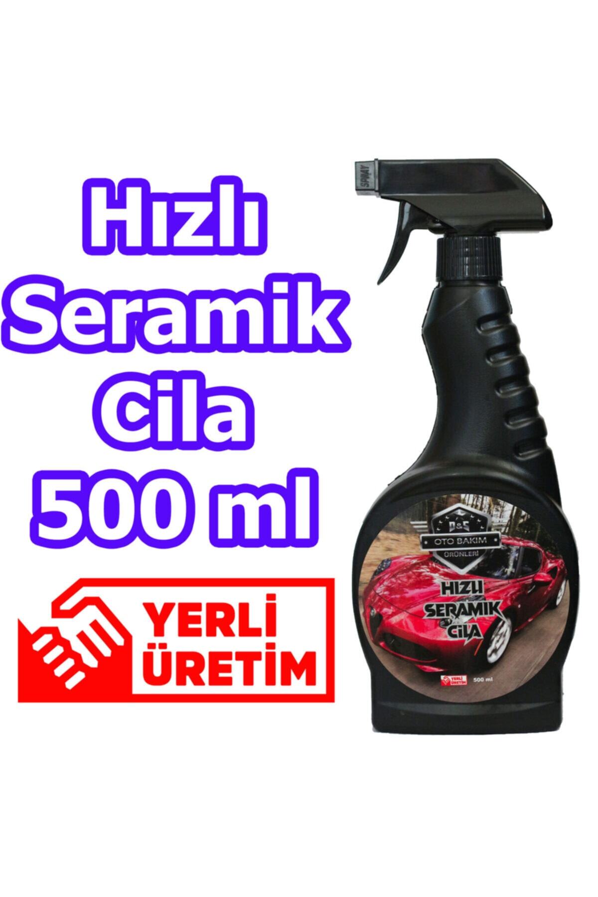 DirayStore Hızlı Seramik Etkili Cila Hızlı Oto Cila Süper Kayganlık 500 Ml