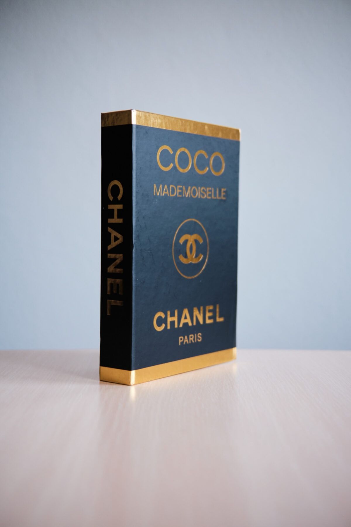 Katre Trade Coco Mademmoıselle Chanel Parıs Siyah Dekoratif Kitap Kutu