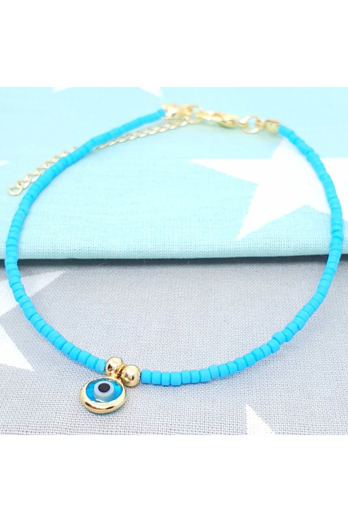 Stone Design Bracelet Yaz Mavisi Halhal
