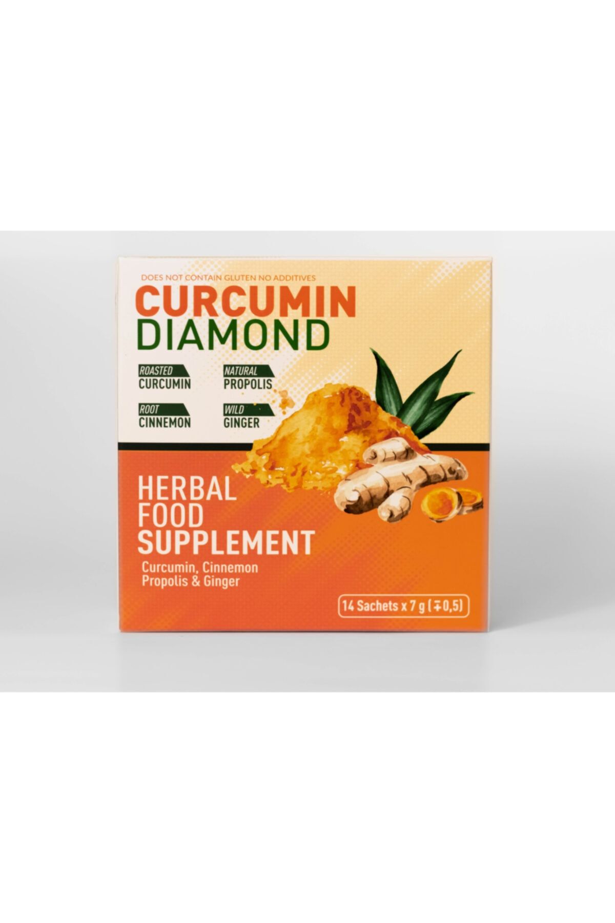 Dr. Floya Curcumin Diamond (zerdeçal, Propolis, Tarçın, Zencefil) 14x7gr.
