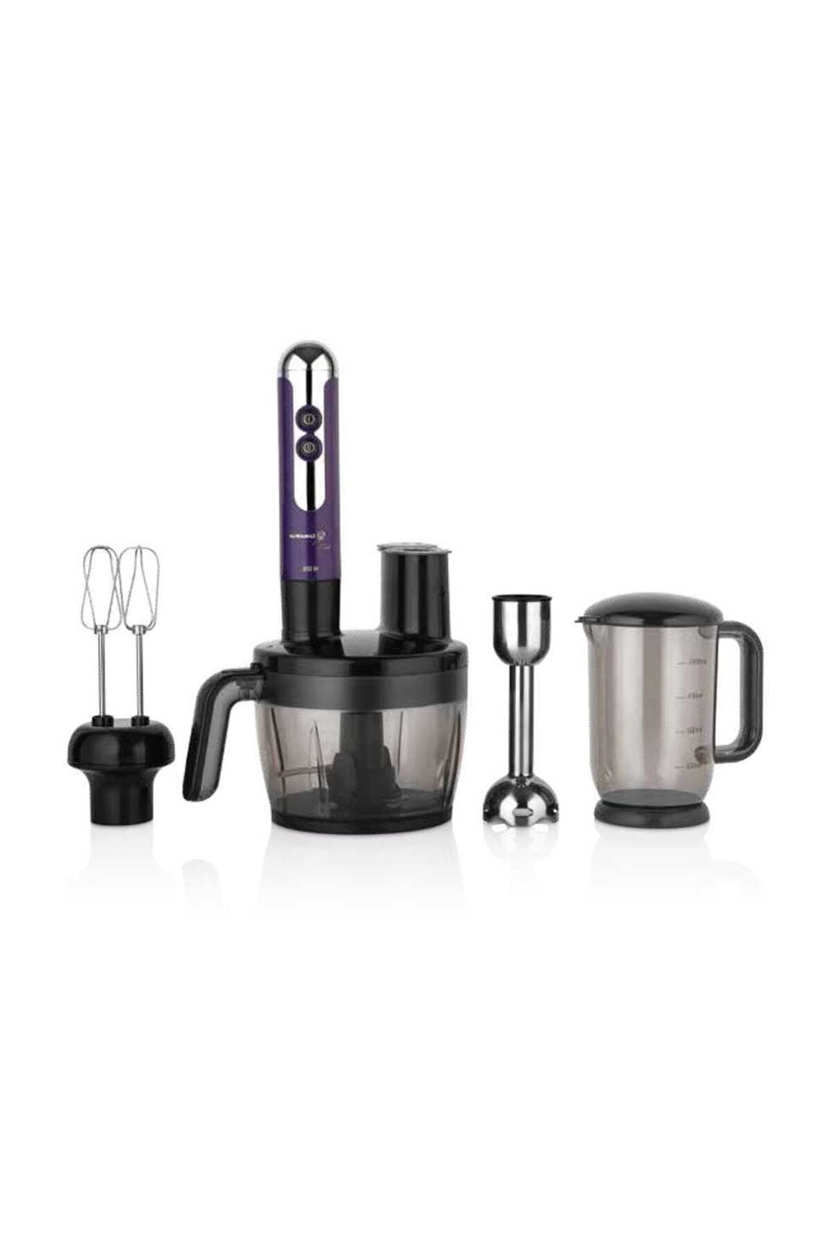 KORKMAZ Mia Multi Lavanta/krom Blender Set A457-04